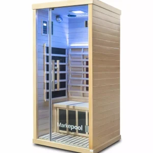Sauna Infrarrojo Prisma 1 o 2 Personas | Cromoterapia, Relax y Bienestar Premium