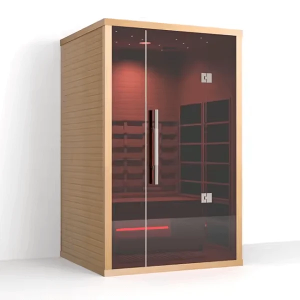 Sauna Infrarrojos de Madera – Serie AURA Sauna para 1 o 2 Personas - Imagen 5