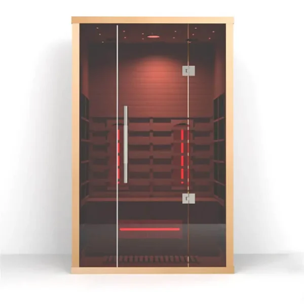 Sauna Infrarrojos de Madera – Serie AURA Sauna para 1 o 2 Personas - Imagen 4