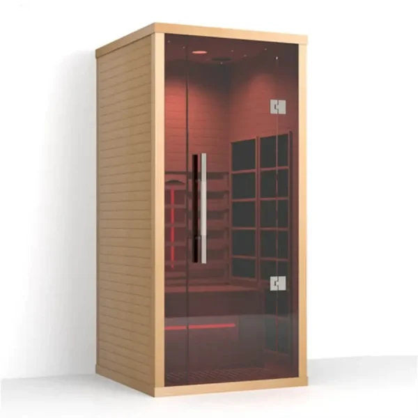 Sauna Infrarrojos de Madera – Serie AURA Sauna para 1 o 2 Personas - Imagen 2