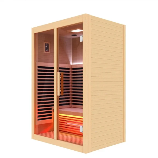 Sauna Infrarrojos de Madera – Serie Focus Sauna para 1 o 2 Personas - Imagen 3